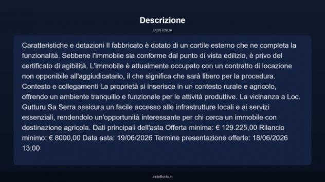Immobile in asta di 360 m² in vendita a Villasor - Foto 4