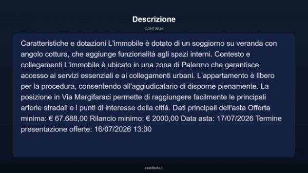 Immobile in asta di 105 m² in vendita a Palermo - Foto 6