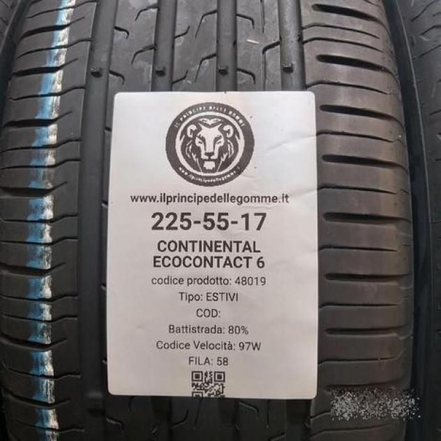 4 gomme 225 55 17 continental a48019 - Foto 2
