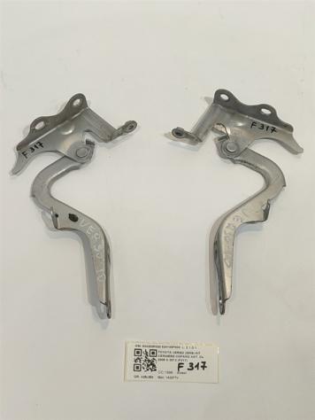 CERNIERE COFANO ANTERIORE DX E SX TOYOTA Verso 1° Serie 534200F030 534100F030 1ADFTV (09)