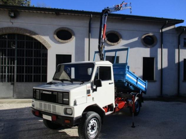 BREMACH TGR 35 Ql. ribaltabile 4x4 con gru rif. 20147060 - Foto 3