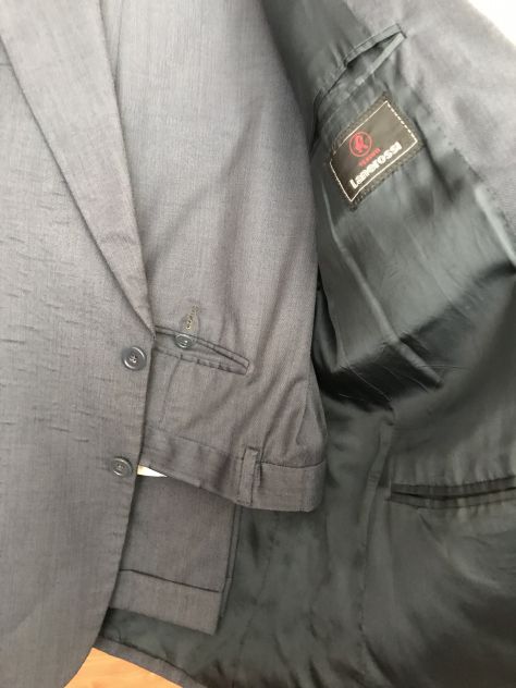 abito blu da uomo usato - Foto 2