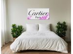 Quadro Cartier Paris dipinto a mano pop art