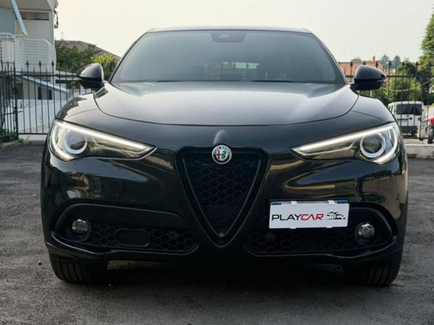 ALFA ROMEO Stelvio 2.2 TD 190CV Q4 SPRINT T.BLACK+NAVI+PELLE+R.CAM!! rif. 23940364 - Foto 2
