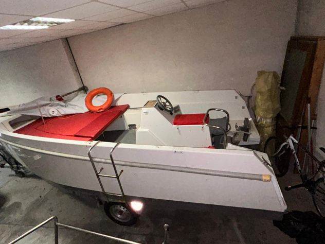Open lagon 5.50mt con motore Johnson 25cv 2t gambo lungo - Foto 2