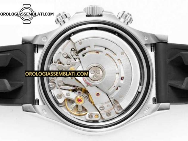 Rolex Replica DAYTONA 116519 1:1 BEST EDITION QUADRANTE GRIGIO SU CINTURINO IN GOMMA OYSTERFLEX SA4130 - Foto 5