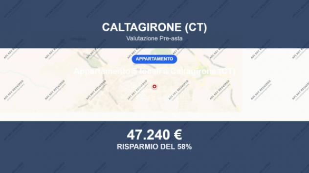 Immobile in asta di 112 m² in vendita a Caltagirone