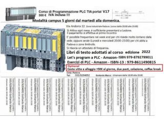 corsi PLC base e avanzati per tutti, dal principiante all'ingegnere TIA PORTAL21