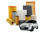 Kit Tagliando Auto Fiat 500 L Filtro Aria Olio Carburante Abitacolo