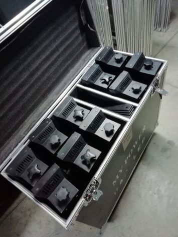 barra led 5 x30w (150 watt) RGB in dmx x fondali , accento e controluce - Foto 4
