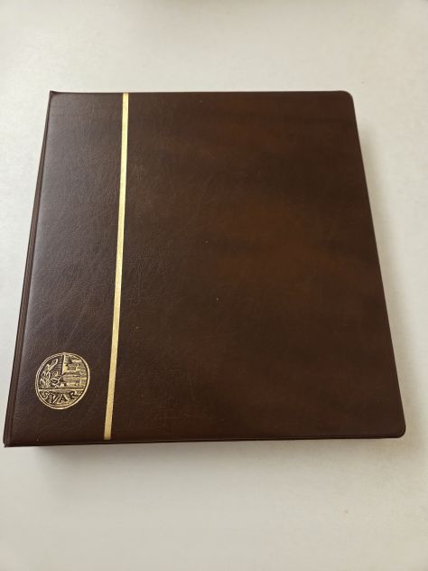 Numismatica raccoglitore porta monete, Svar similpelle da collezione 200 posti