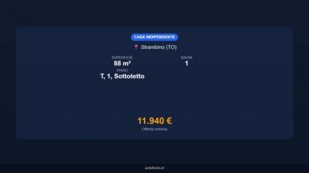 Immobile in asta di 88 m² in vendita a Strambino - Foto 16