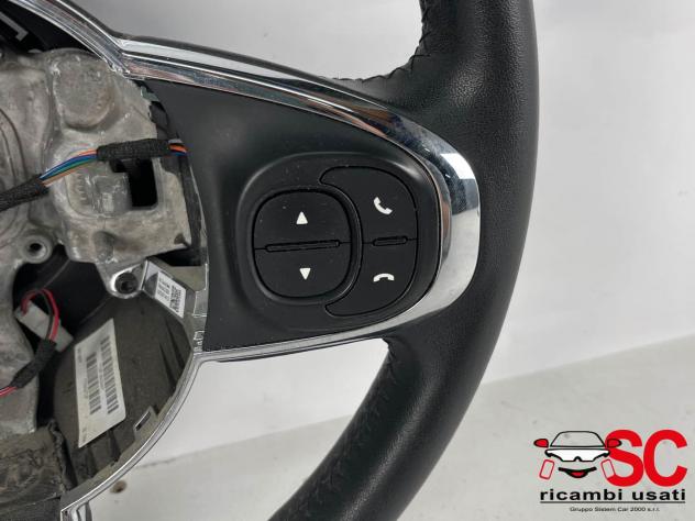 Volante In Pelle Nera Fiat 500 Restyling - 40798 - Foto 3