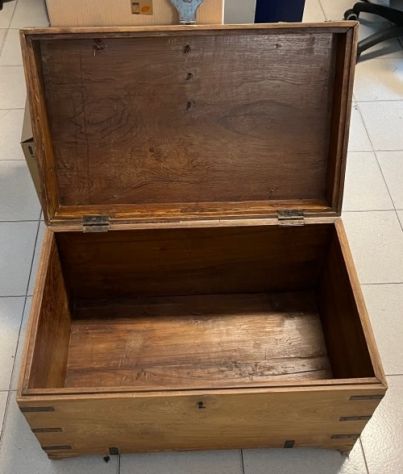 Baule in legno chiaro - Foto 2