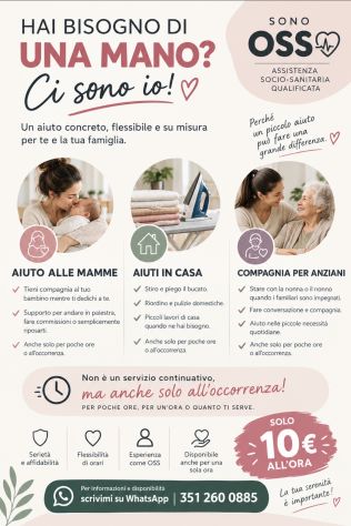 HAI BISOGNO DI MANO? CI SONO IO.