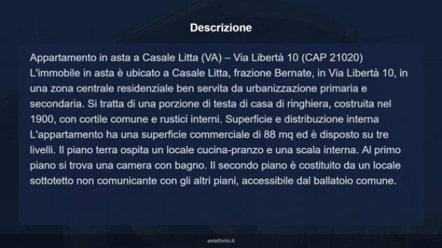 Immobile in asta di 88 m², box auto in vendita a Casale Litta - Foto 5