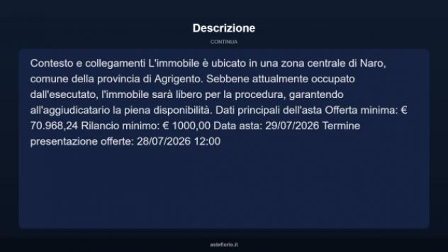 Immobile in asta di 385 m² con più di 5 locali in vendita a Naro - Foto 4