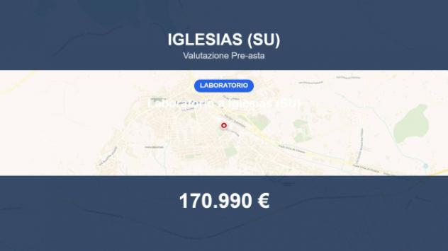 Immobile in asta di 231 m² in vendita a Iglesias