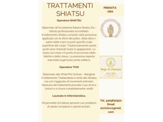 Massaggi - benessere Bastia Umbra - Trattamenti Shiatsu Tel:3405830920