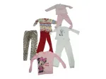 lotto vestiti bambina 6 anni. 3 pigiami completi 1 maglietta pigiama minnie 1 le