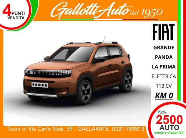 FIAT Grande Panda Elettrica Elettrica La Prima