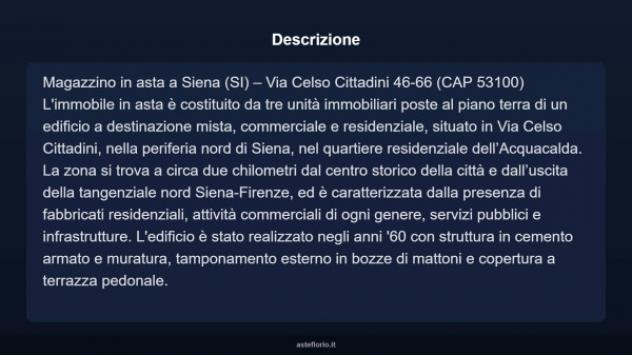 Immobile in asta di 1018 m² in vendita a Siena - Foto 5