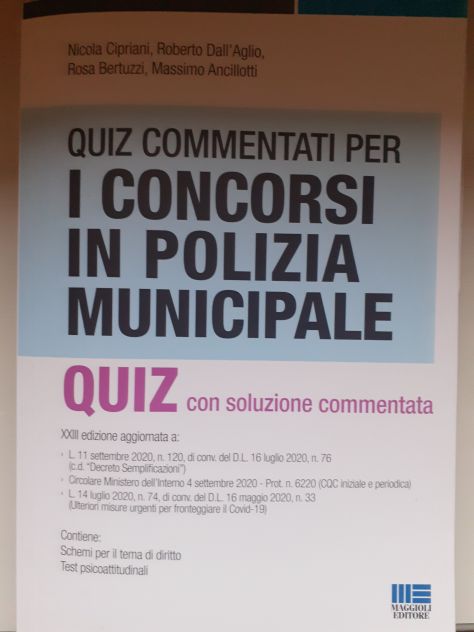 LIBRI PER CONCORSO IN POLIZIA MUNICIPALE - Foto 2