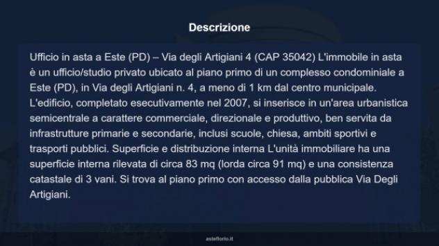 Immobile in asta di 83 m² in vendita a Este - Foto 6