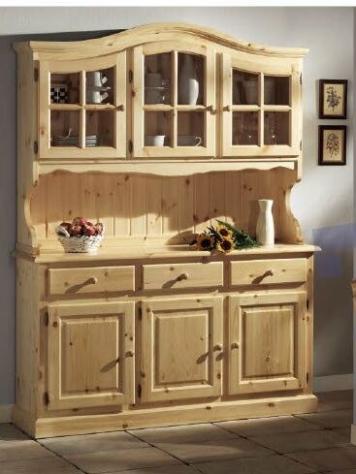 Credenza 3 ante tinta naturale