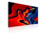 Quadro Bacio Rosso E Blu ARREDALACASA