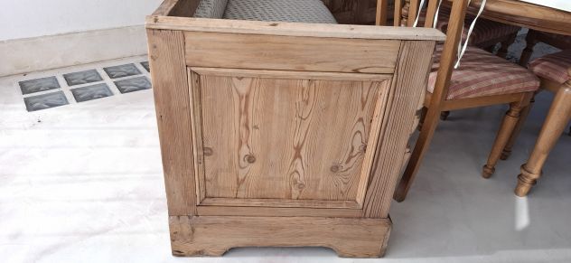 divano in legno abete 3 posti - Foto 4