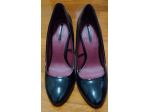 DECOLLETE NERE IN VERNICE ZARA TACCO 12