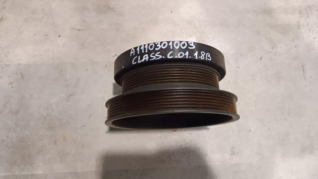 PULEGGIA ALBERO MOTORE MERCEDES Classe C Berlina W203 A1110301003 benzina 1.8 (0004)