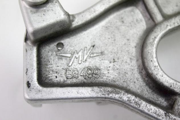 MV AGUSTA BRUTALE 990 R 8000B3499 STAFFA PEDANA ANTERIORE SINISTRA 09 - 12 FRONT LEFT FOOTREST HOLDER - Foto 3