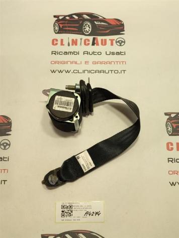 CINTURA DI SICUREZZA POSTERIORE DX NISSAN Juke Serie F15 617968800B 6175436 K9K (1418) - Foto 2
