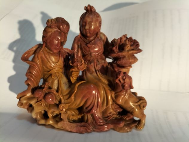Statuetta alabastro