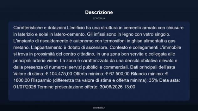 Immobile in asta di 139 m² con più di 5 locali in vendita a Pontedera - Foto 5