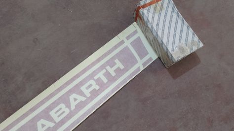 Adesivo destro Punto Abarth FIAT 71769144 ORIGINALE - Foto 5