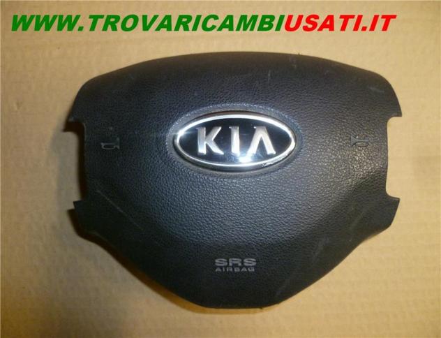 DISPOSITIVO AIRBAG LATO GUIDA 1 SPINA NERA KIA CEE'D (ED) 5 porte  Carrozzeria  Sicurezza  Airbag  Air-bag guidatore KIA - CEED 5 porte - 01-09-2009 -