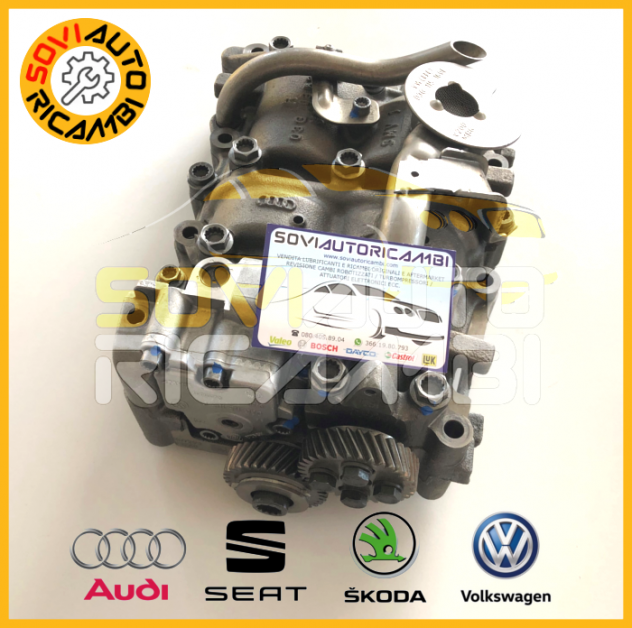 MODIFICA MODULO POMPA OLIO RIPARAZIONE AUDI VW