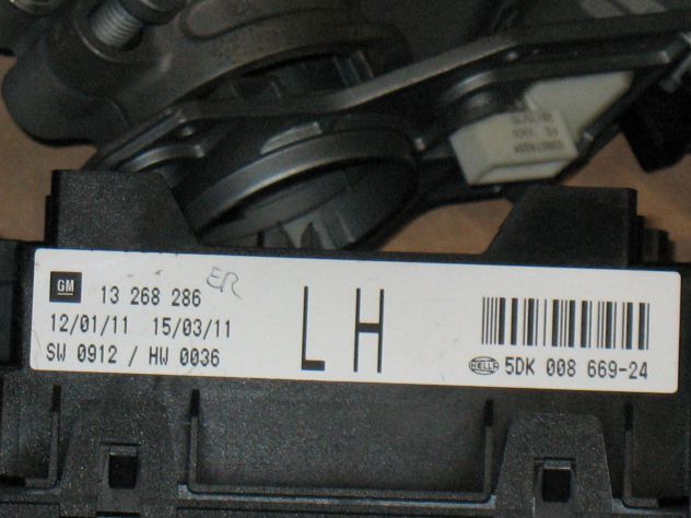0261S05209 ECU KIT OPEL ZAFIRA METANO 1.6 ME7.6.4 0261S05209 55575951 13268286 - Foto 4
