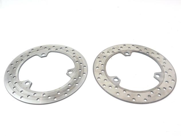 YAMAHA TRICITY MW 125 2CMF582T0000 COPPIA DISCHI FRENO ANTERIORI 14 - 17 FRONT BRAKE DISCS