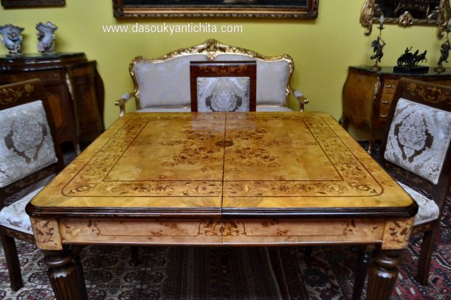 Tavolo da pranzo-riunioni allungabile fino a 326 cm. - Foto 4