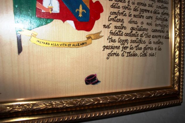QUADRO PREGHIERA DELL'ALLIEVO DELLA NUNZIATELLA - Foto 2
