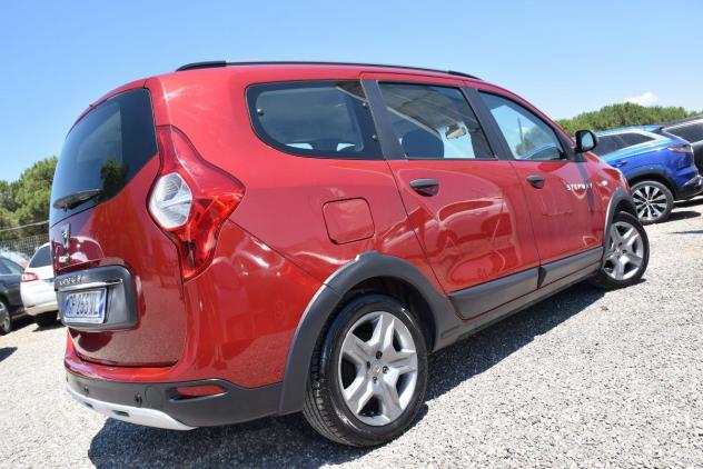 DACIA Lodgy Stepway 7 POSTI 1.5BluedCi 8V 115CV 6M - NAVI - CRUISE - BT - SENSORI - ANDROID AUTO - CARPLAY - CLIMA - OK NEOPATENTATI - UNICO PROPRIETA - Foto 3