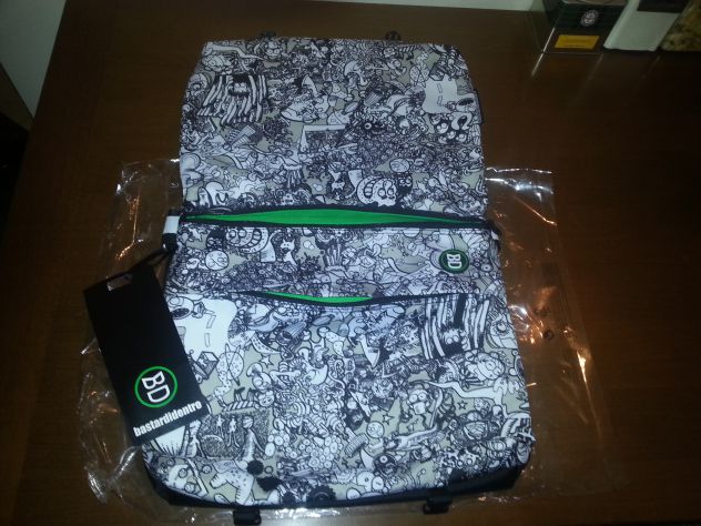 BORSA TRACOLLA NUOVA,CON CARTELLINO,CONFEZIONATA,DOUBLE FACE,ORIGINALE MARCA BAS - Foto 5