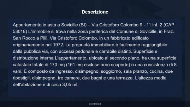 Immobile in asta di 170 m² con più di 5 locali e box auto in vendita a Sovicille - Foto 18