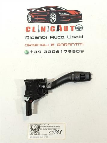 DEVIOLUCI DESTRO AUDI A3 Serie (8P1) 8P0953519E CFGB (0812)