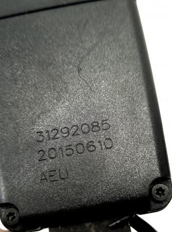 AGGANCIO CINTURA DI SICUREZZA POSTERIORE VOLVO V40 Serie 31292085 (16) - Foto 7