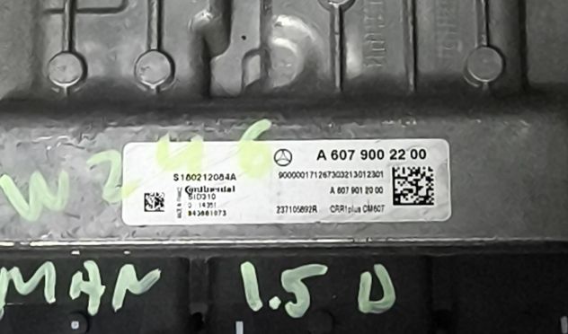 A6079002200 ECU CENTRALINA MOTORE MERCEDES 1.5 SID310 S180212084A - Foto 2